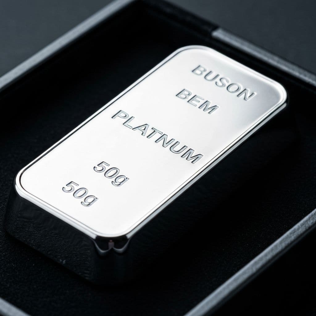 سبيكة بلاتين 50 جرام