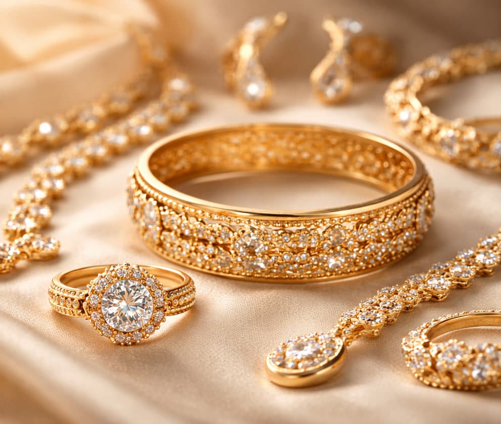 مزاد حلي ذهبية